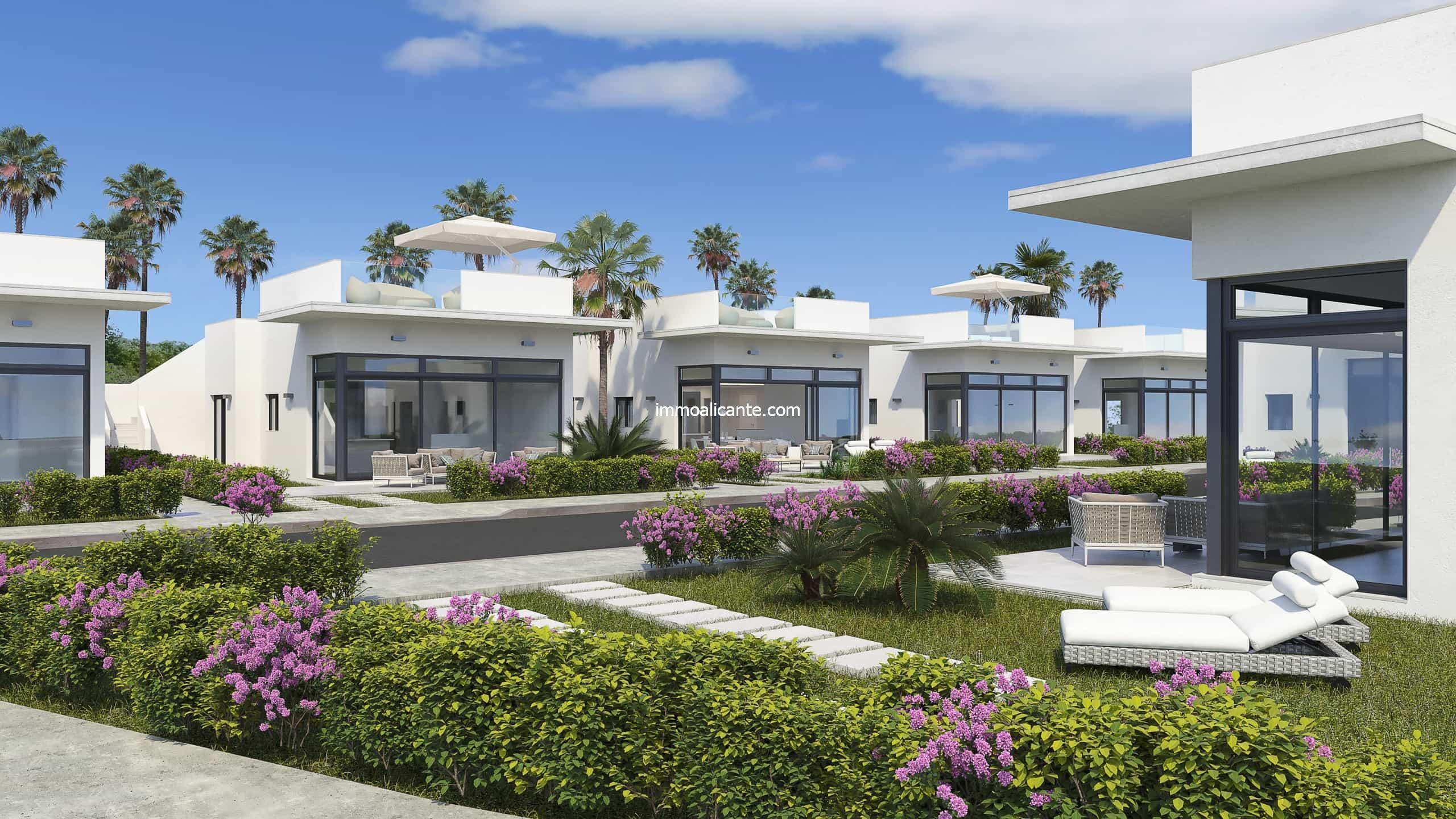 Villas à Alhama Golf resort Murcia J&L Immobilier